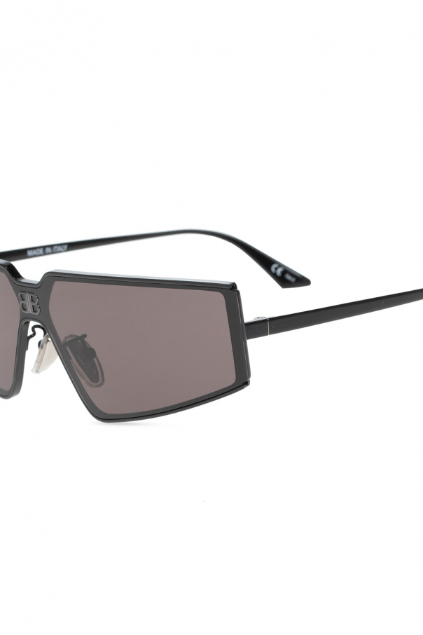 Balenciaga shield square sales sunglasses